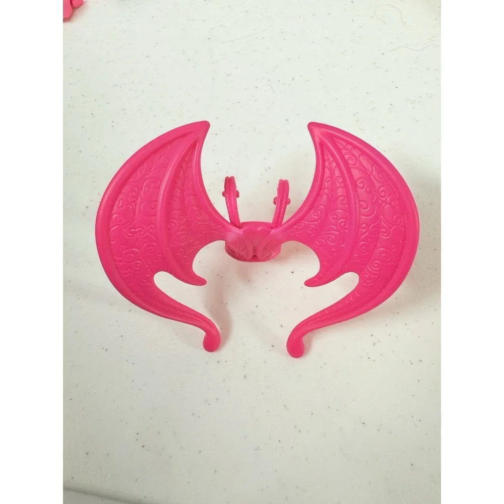 Monster High Inner Monster Spooky Sweet Frightfully Fierce Pink Bat Wings Shoes
